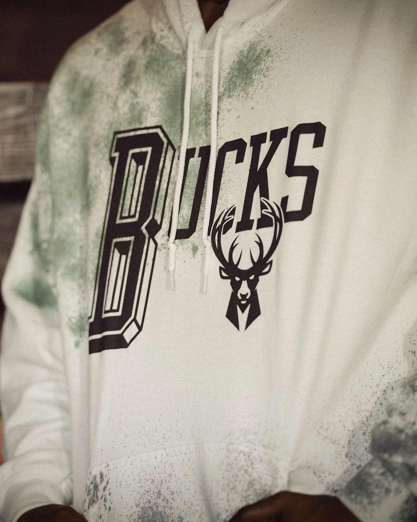 Bucks Tie Dye Hoodie sold by Junk Food Clothing product image thumbnail 3