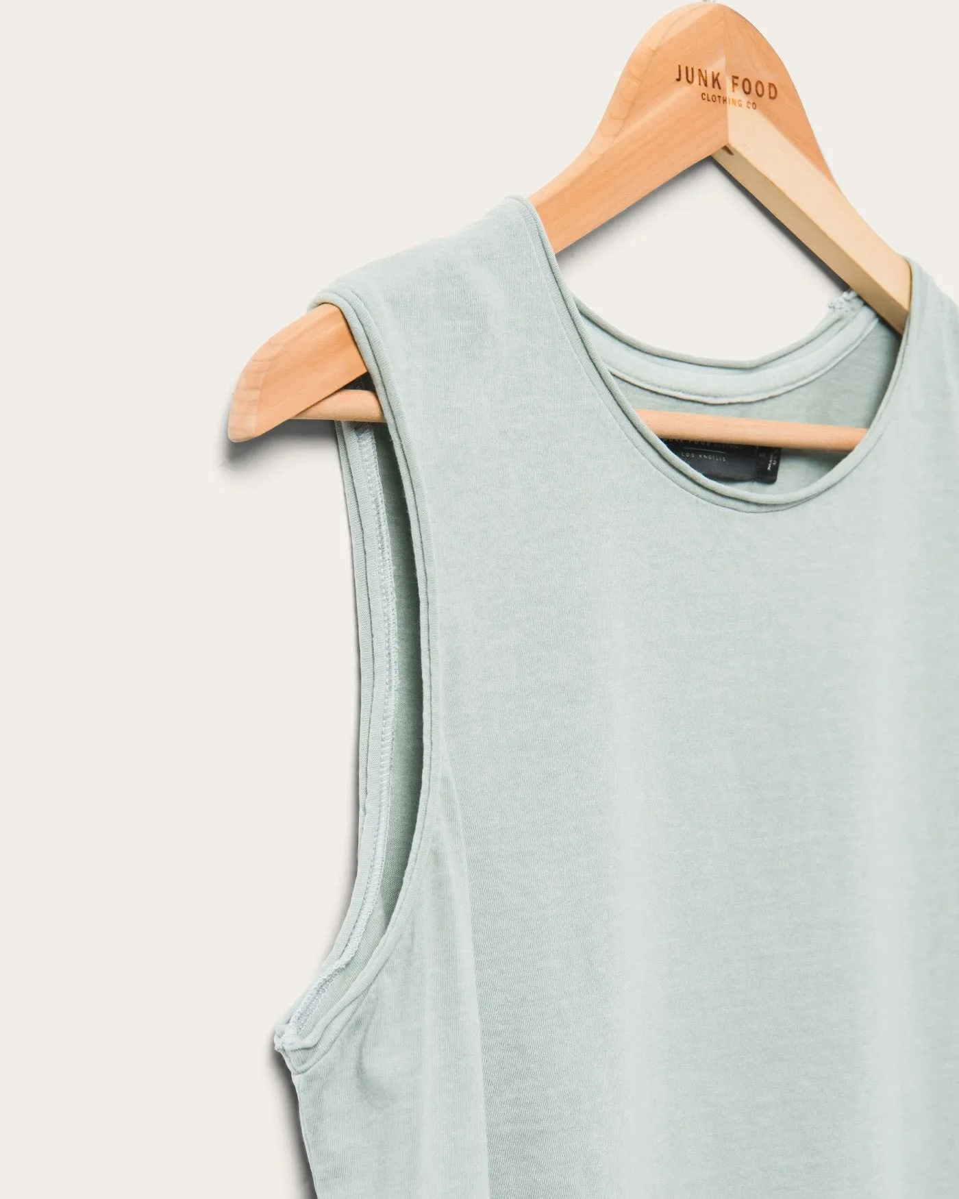 Women's Crop Muscle Tank sold by Junk Food Clothing product image thumbnail 3