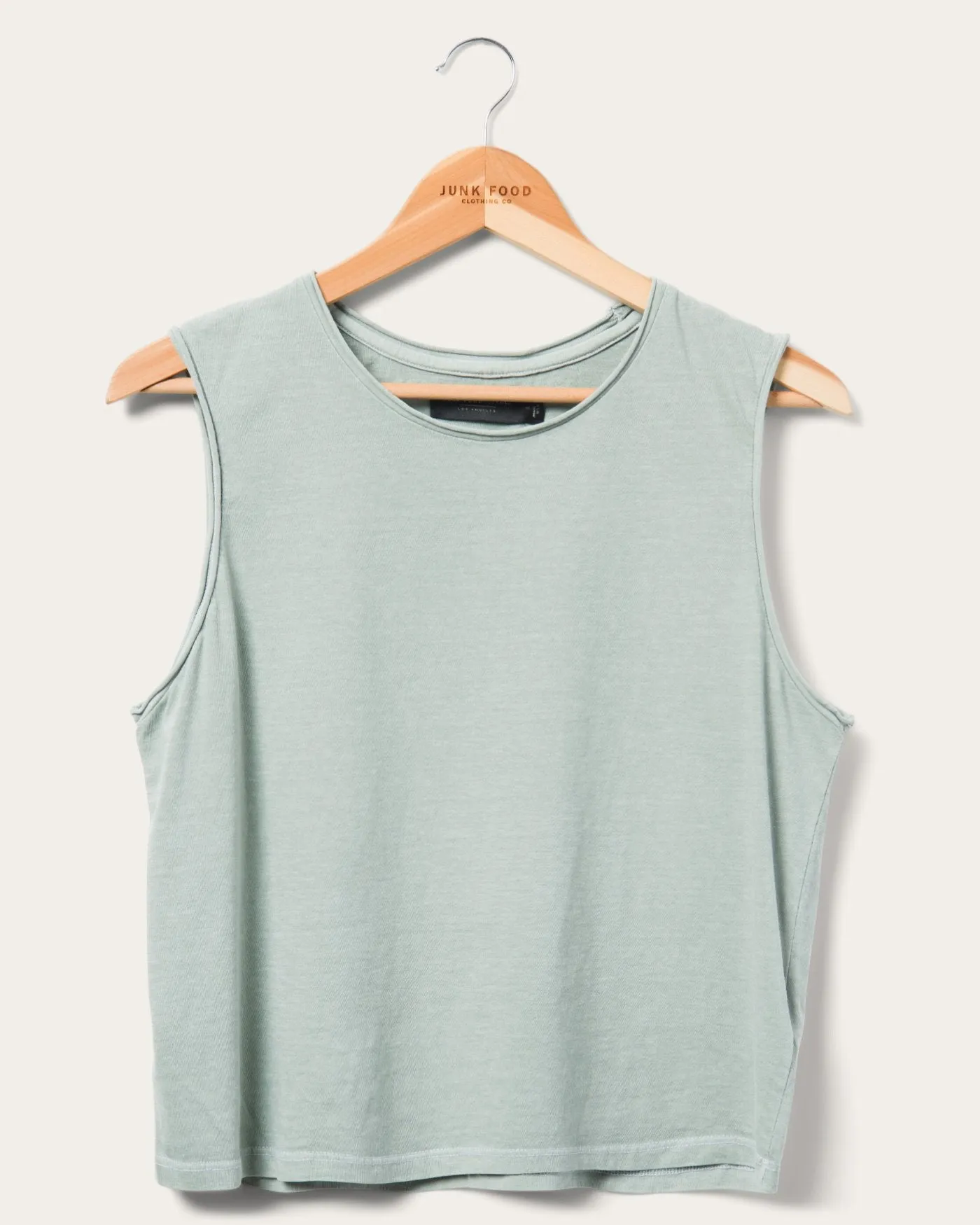 Women's Crop Muscle Tank sold by Junk Food Clothing
