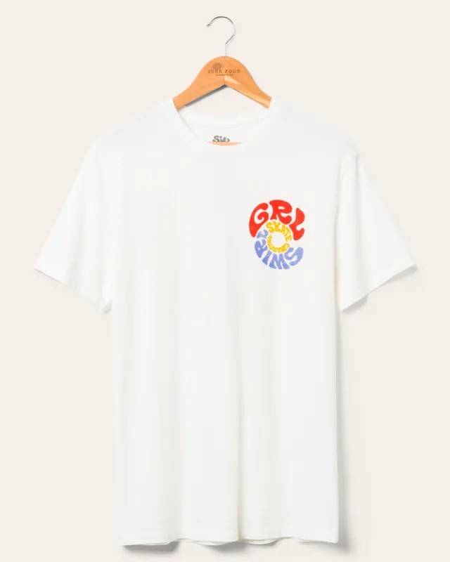 GrlSwirl Rider Vintage Tee sold by Junk Food Clothing