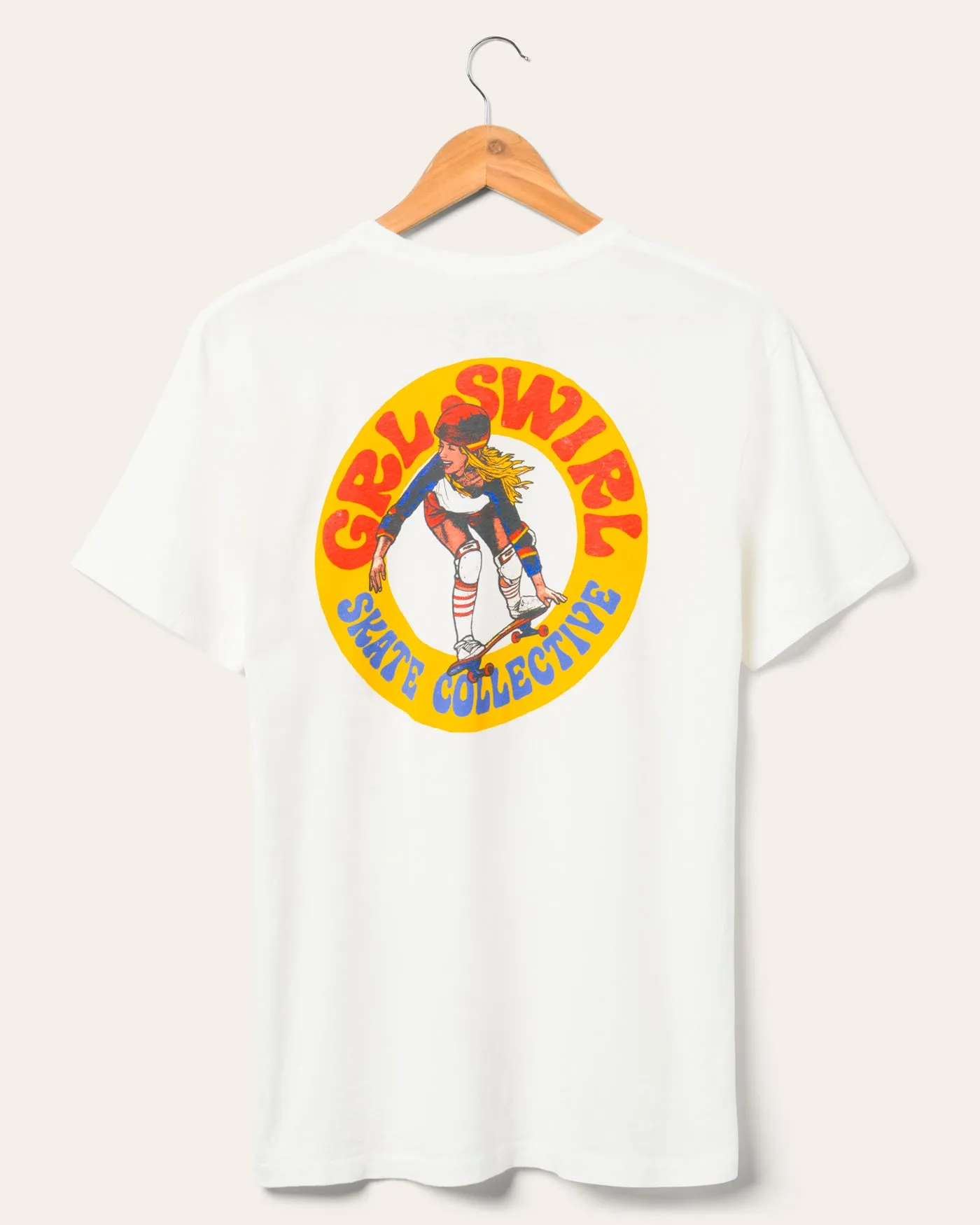 GrlSwirl Rider Vintage Tee sold by Junk Food Clothing product image thumbnail 2