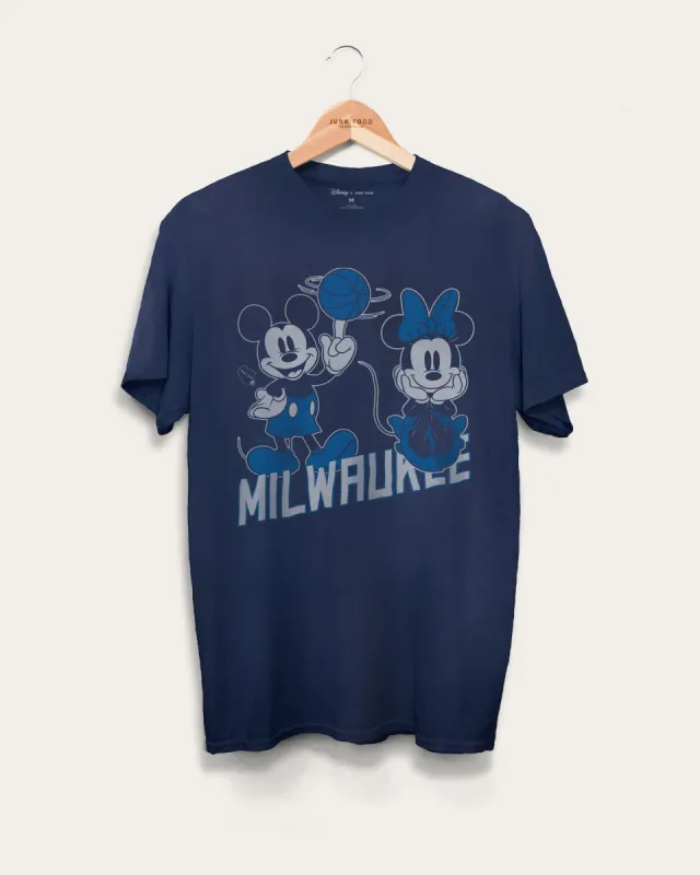 Unisex Bucks Mickey Minnie City Edition Tee sold by Junk Food Clothing