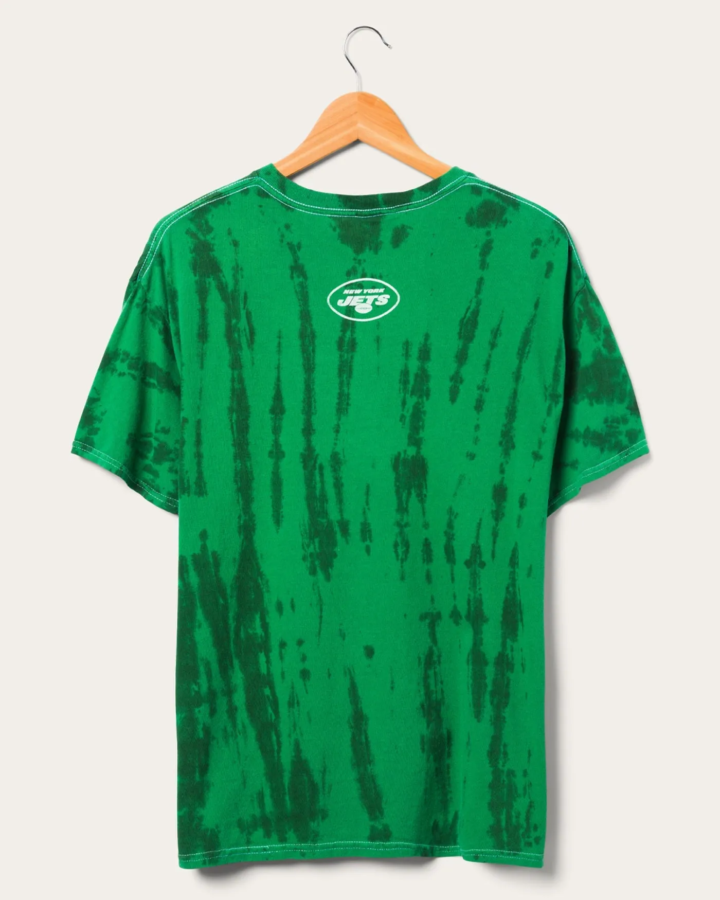 Jets Tie Dye Short Sleeve Tee sold by Junk Food Clothing product image thumbnail 3