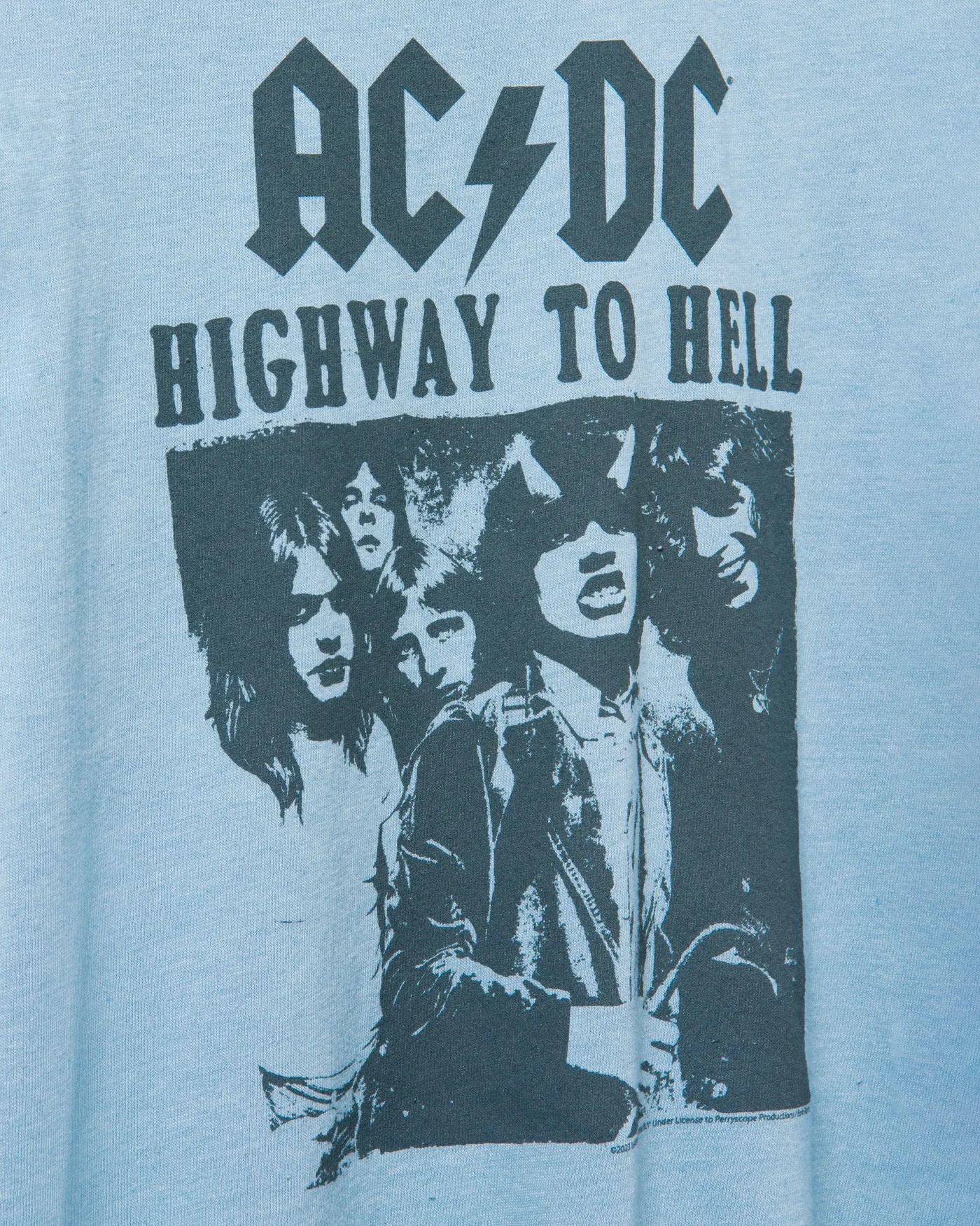 Women's AC/DC Highway To Hell Original Tee sold by Junk Food Clothing product image thumbnail 5