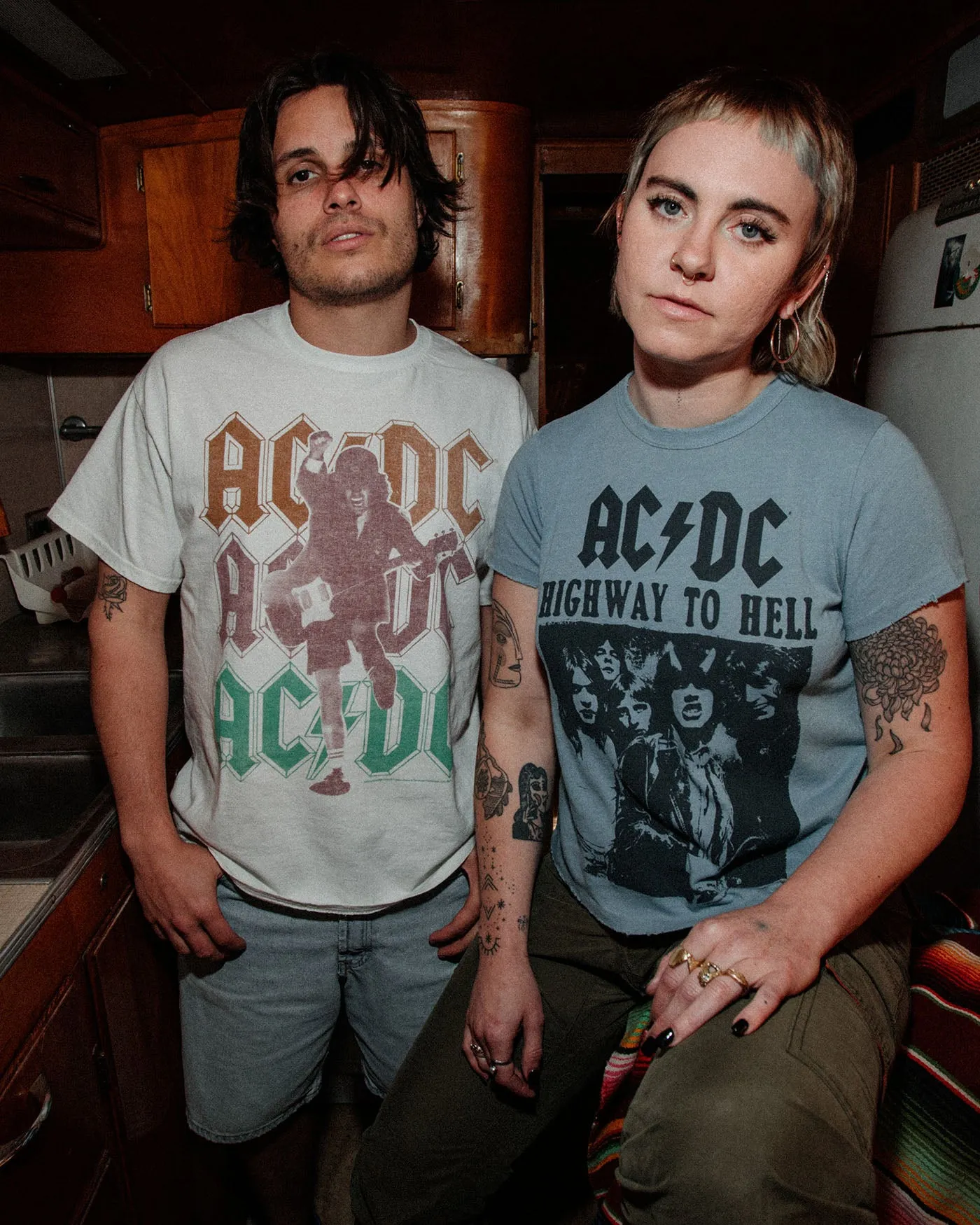 Women's AC/DC Highway To Hell Original Tee sold by Junk Food Clothing product image thumbnail 2