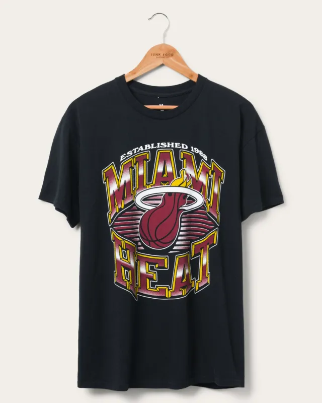Heat Chrome Lines Flea Market Tee made by Junk Food Clothing