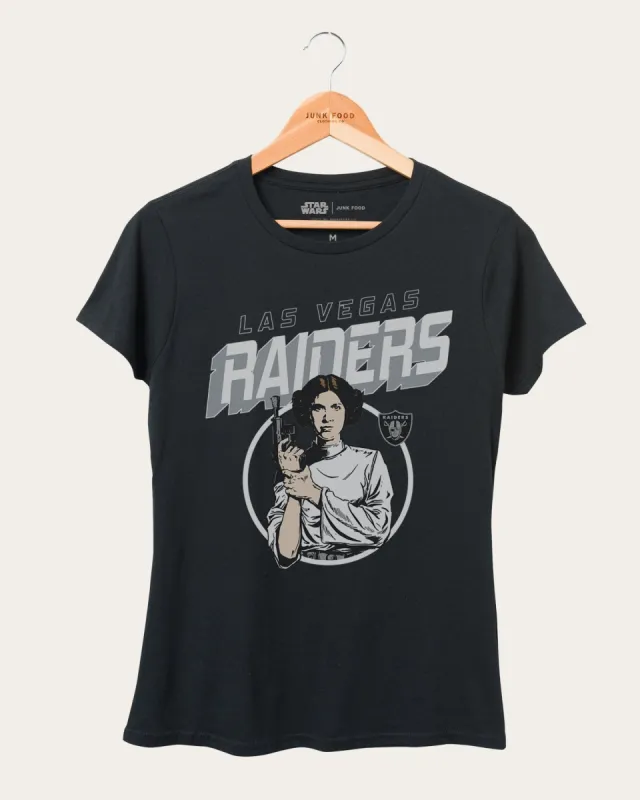 Women's Raiders Star Wars™ Princess Leia Tee sold by Junk Food Clothing