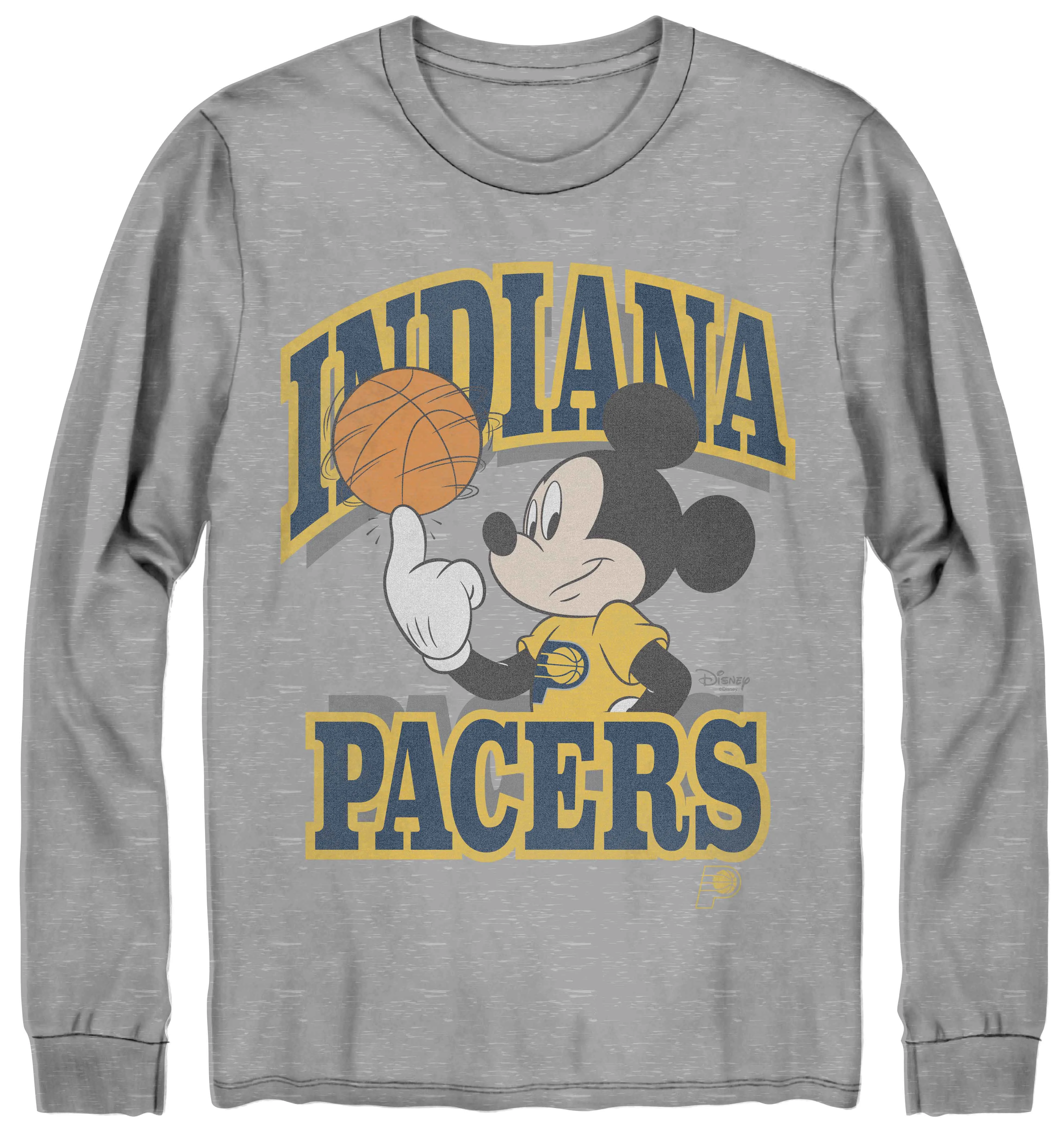 Unisex Pacers Mickey Team Spirit Long Sleeve sold by Junk Food Clothing