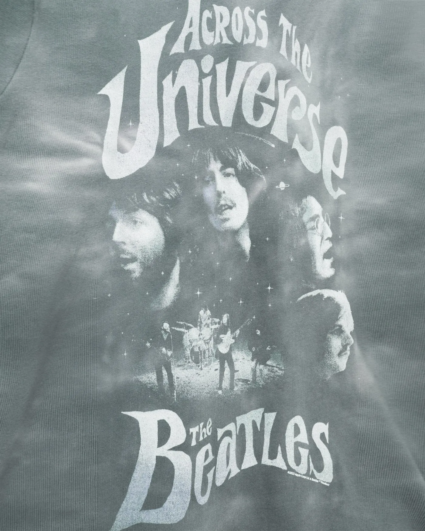 The Beatles Across the Universe Vintage Tee sold by Junk Food Clothing product image thumbnail 5