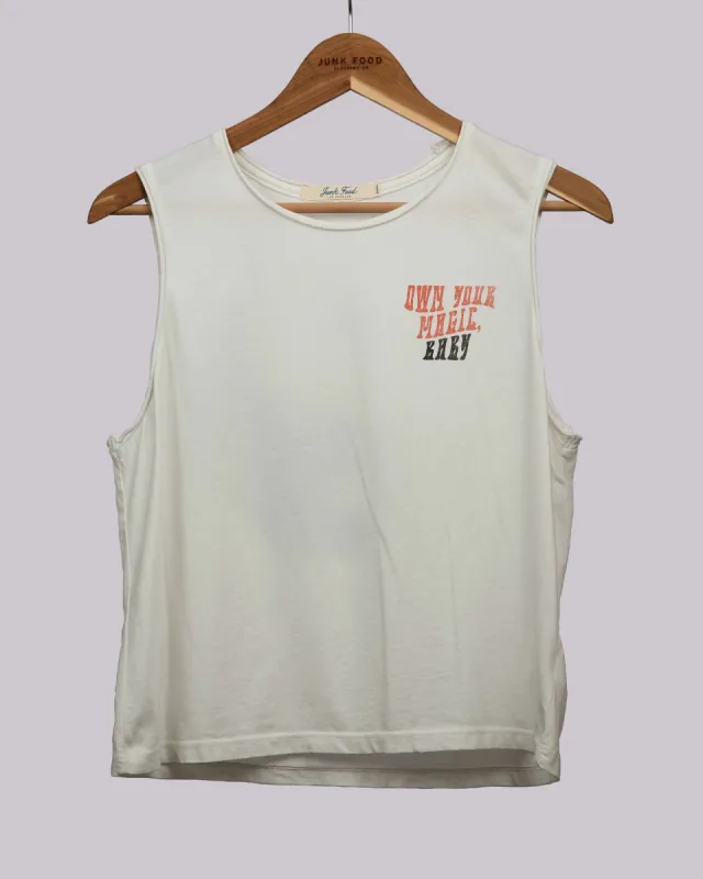 WOMENS OWN YOUR MAGIC TANK sold by Junk Food Clothing