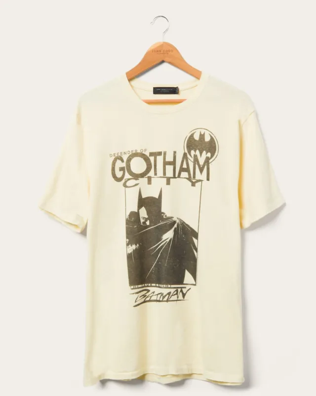 BATMAN™ Defender of Gotham City Vintage Tee sold by Junk Food Clothing