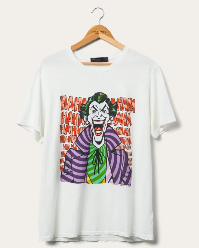 BATMAN™ The Joker Laugh Vintage Tee sold by Junk Food Clothing