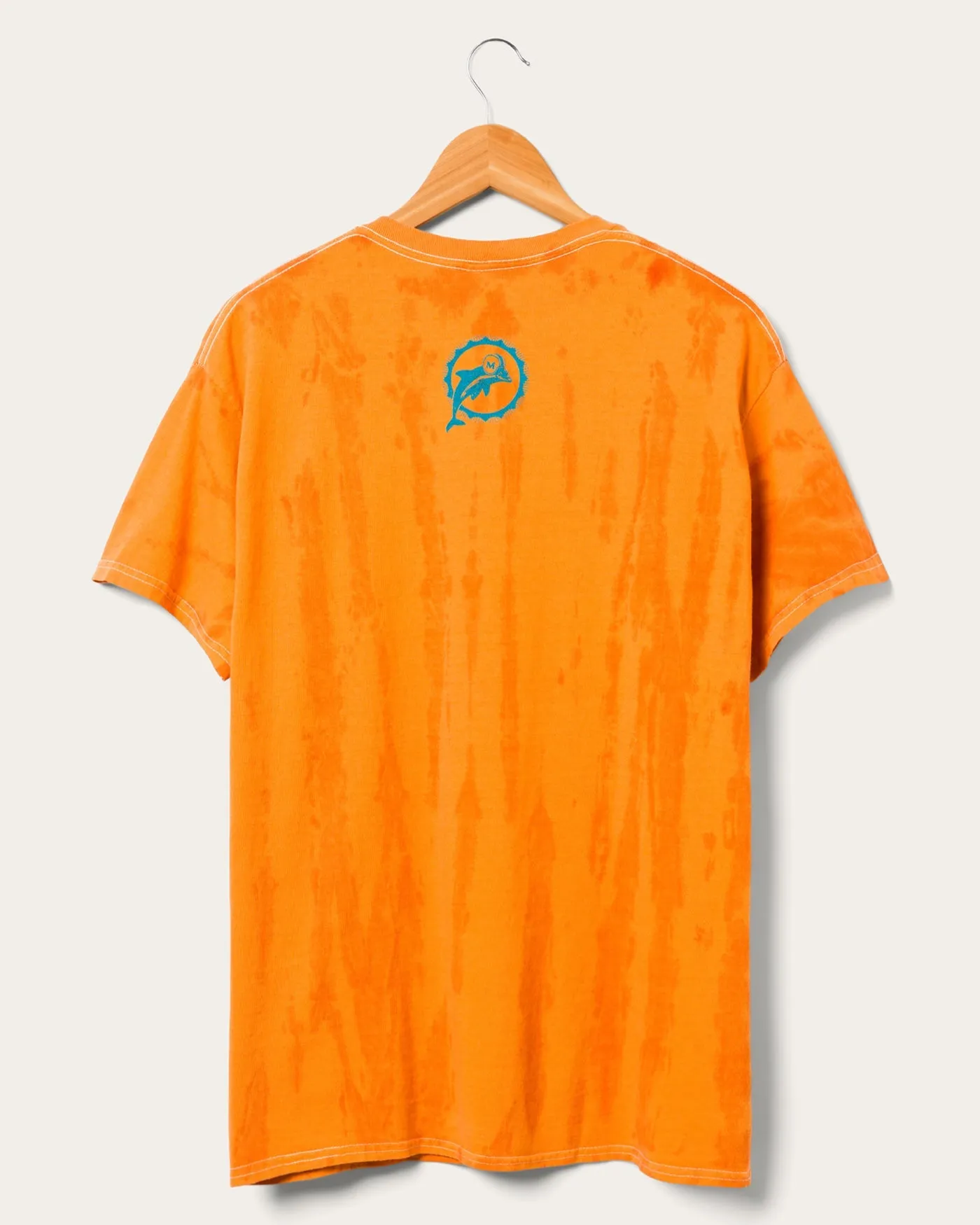Miami Dolphins Tie Dye Short Sleeve Tee sold by Junk Food Clothing product image thumbnail 2
