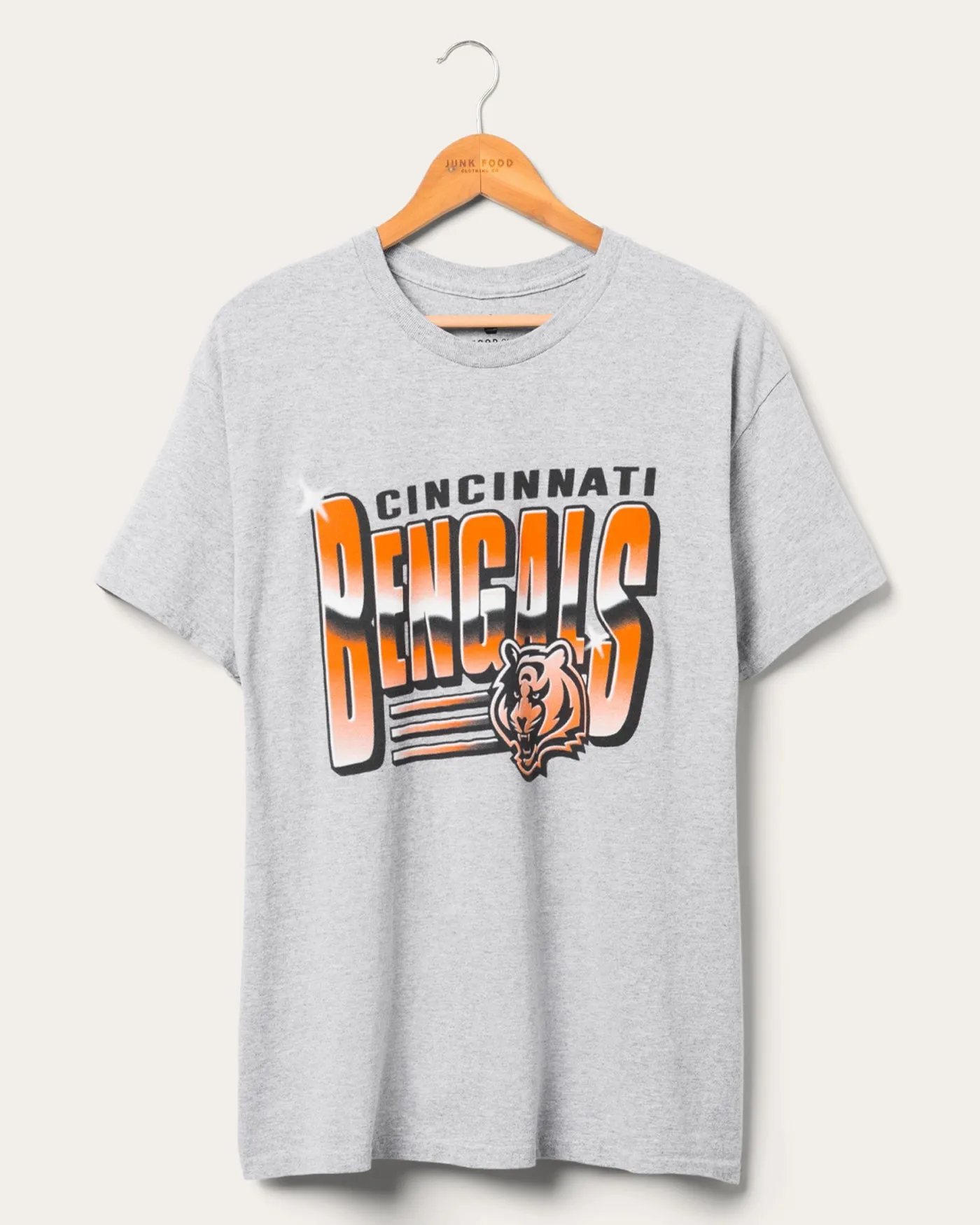 Bengals Chrome Flea Market Tee sold by Junk Food Clothing