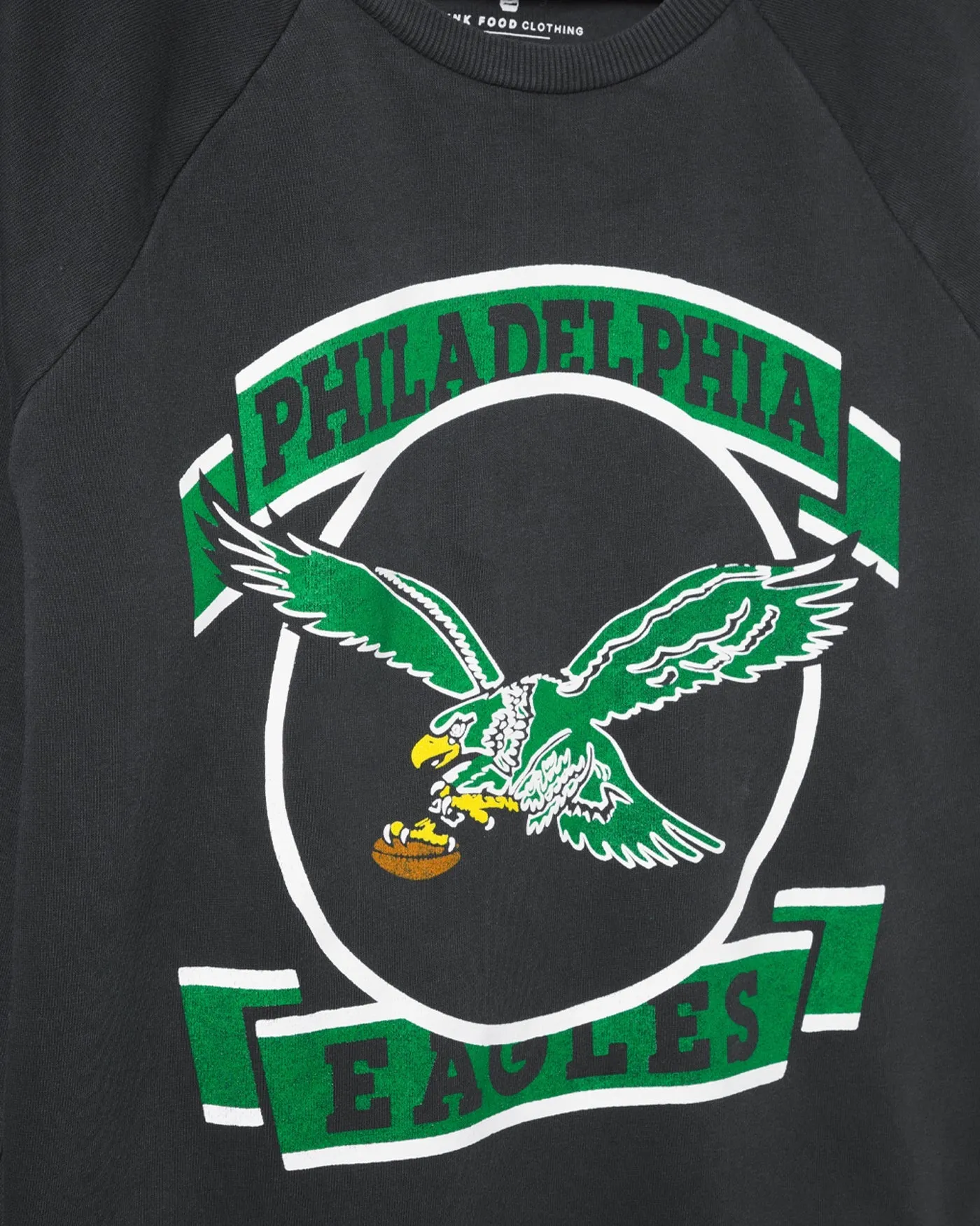 Women's Eagles Vintage Raglan Pullover sold by Junk Food Clothing product image thumbnail 3