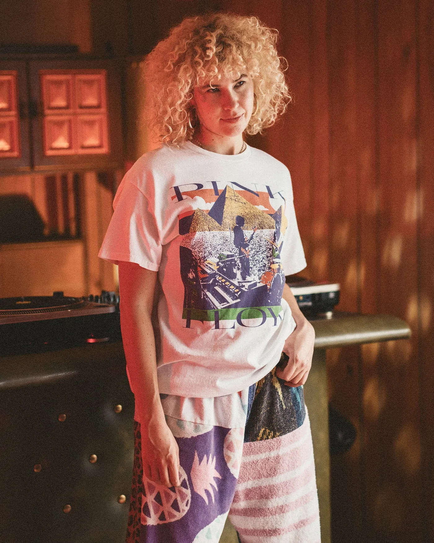 Pink Floyd Pyramid Flea Market Tee sold by Junk Food Clothing product image thumbnail 3