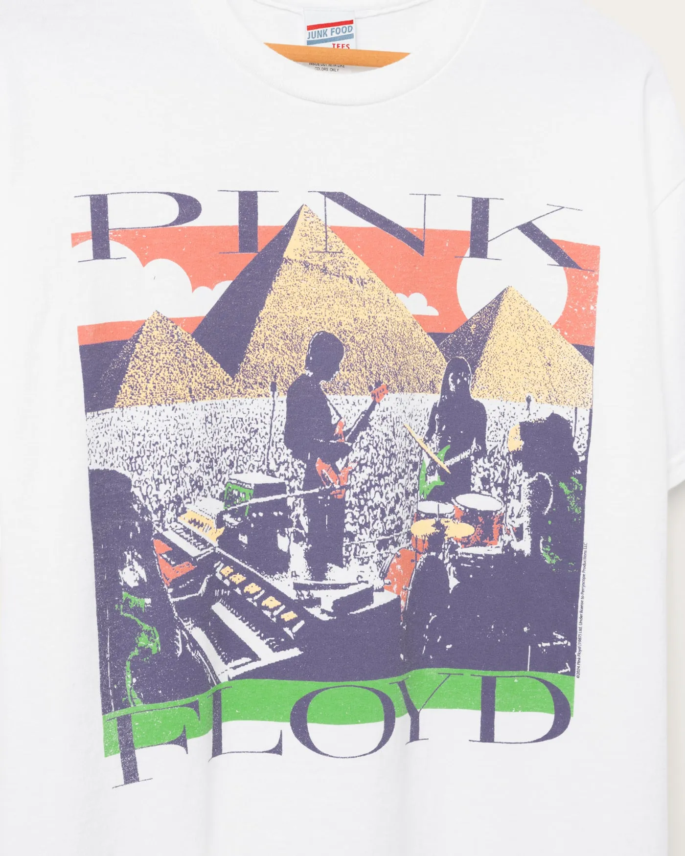 Pink Floyd Pyramid Flea Market Tee sold by Junk Food Clothing product image thumbnail 5