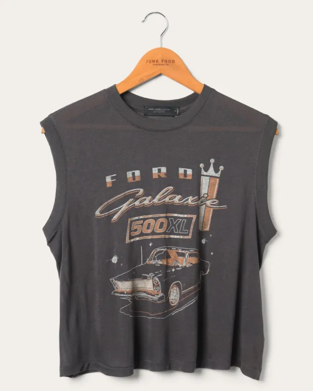 Women's Ford Galaxie 500 XL Vintage Tissue Tank made by Junk Food Clothing