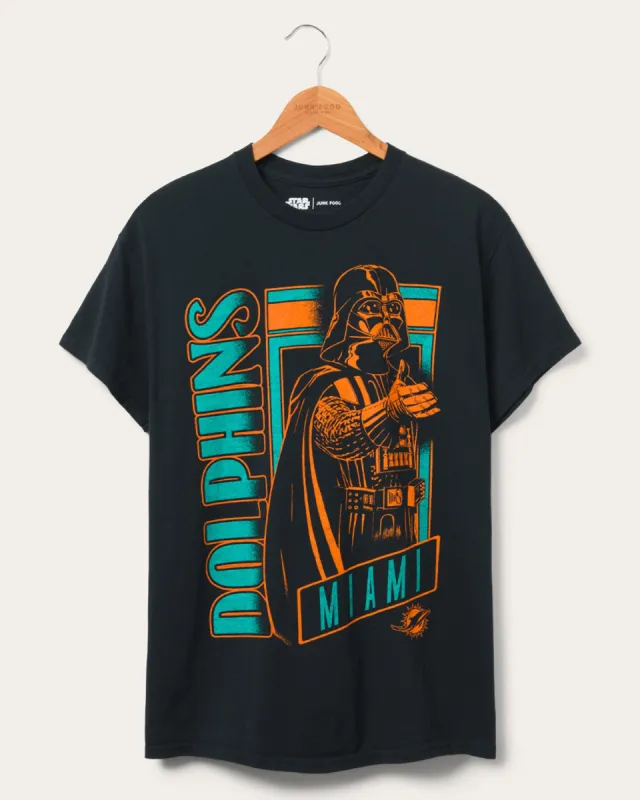 Dolphins Vader Tee sold by Junk Food Clothing