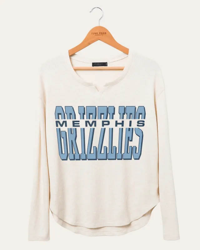 Women's NBA Memphis Grizzlies Sunday Thermal sold by Junk Food Clothing