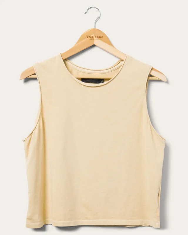 Women's Crop Muscle Tank sold by Junk Food Clothing