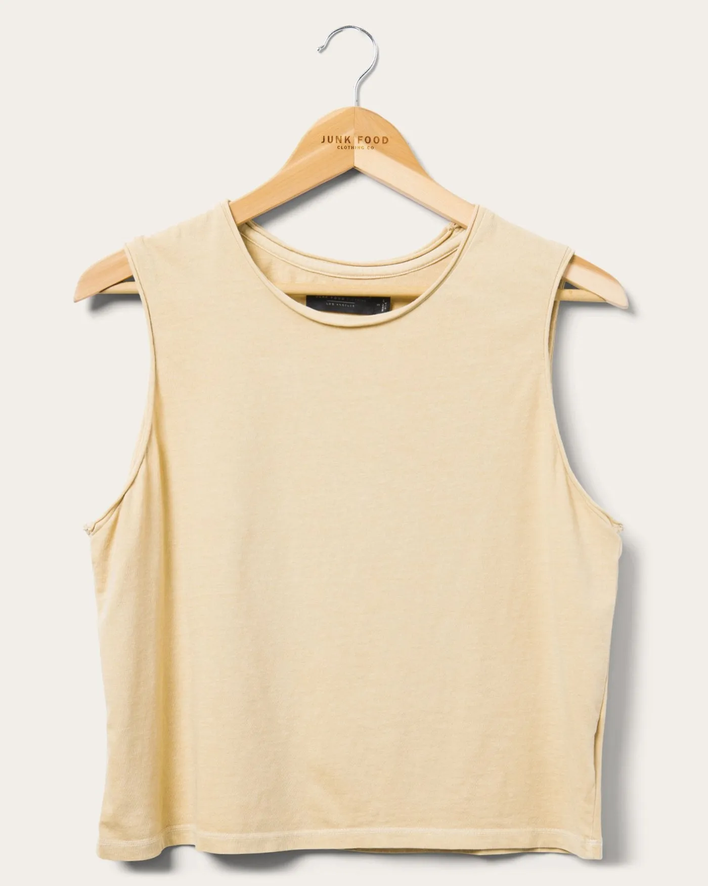 Women's Crop Muscle Tank sold by Junk Food Clothing