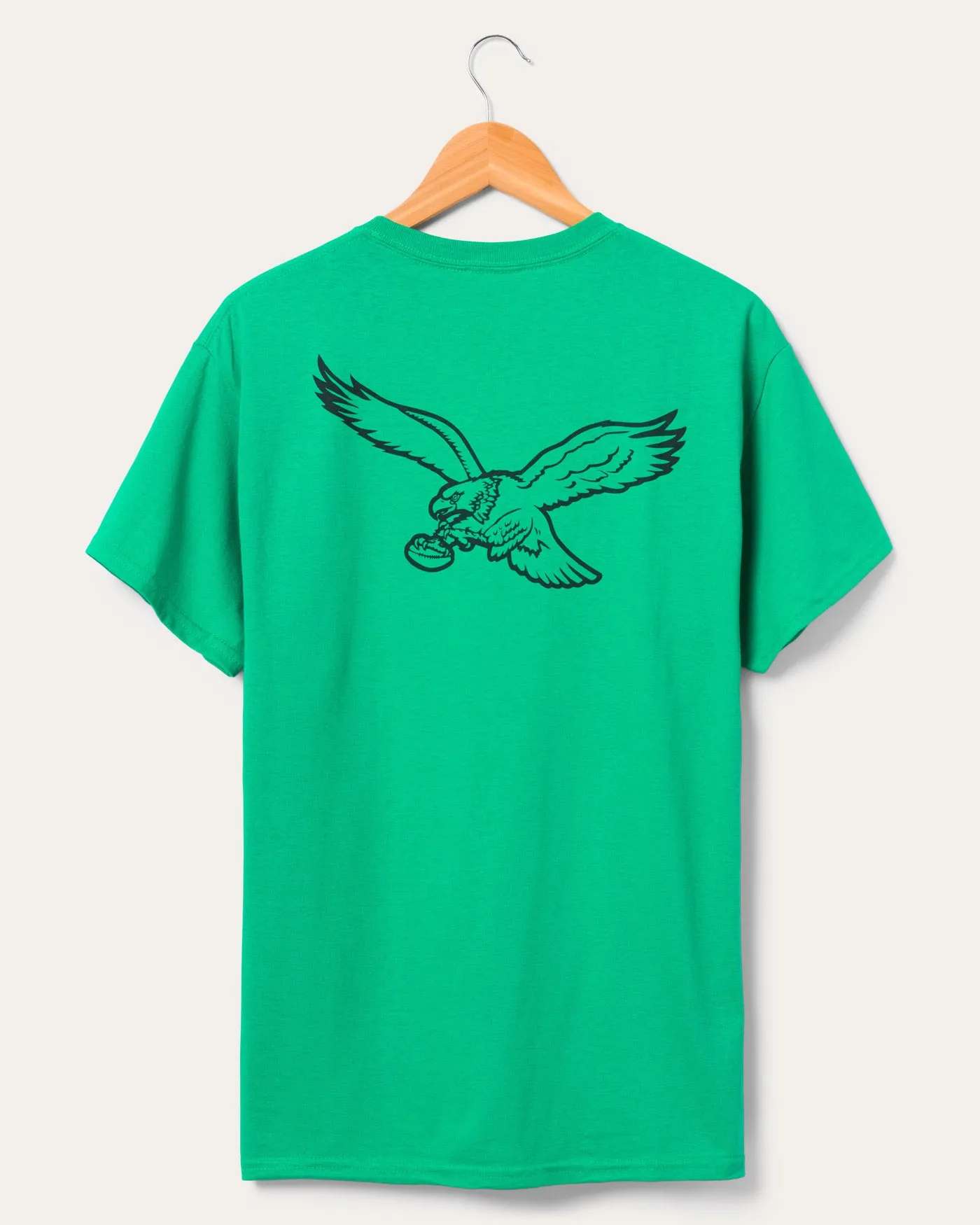 Philadelphia Eagles Time Out Short Sleeve Tee sold by Junk Food Clothing product image thumbnail 2