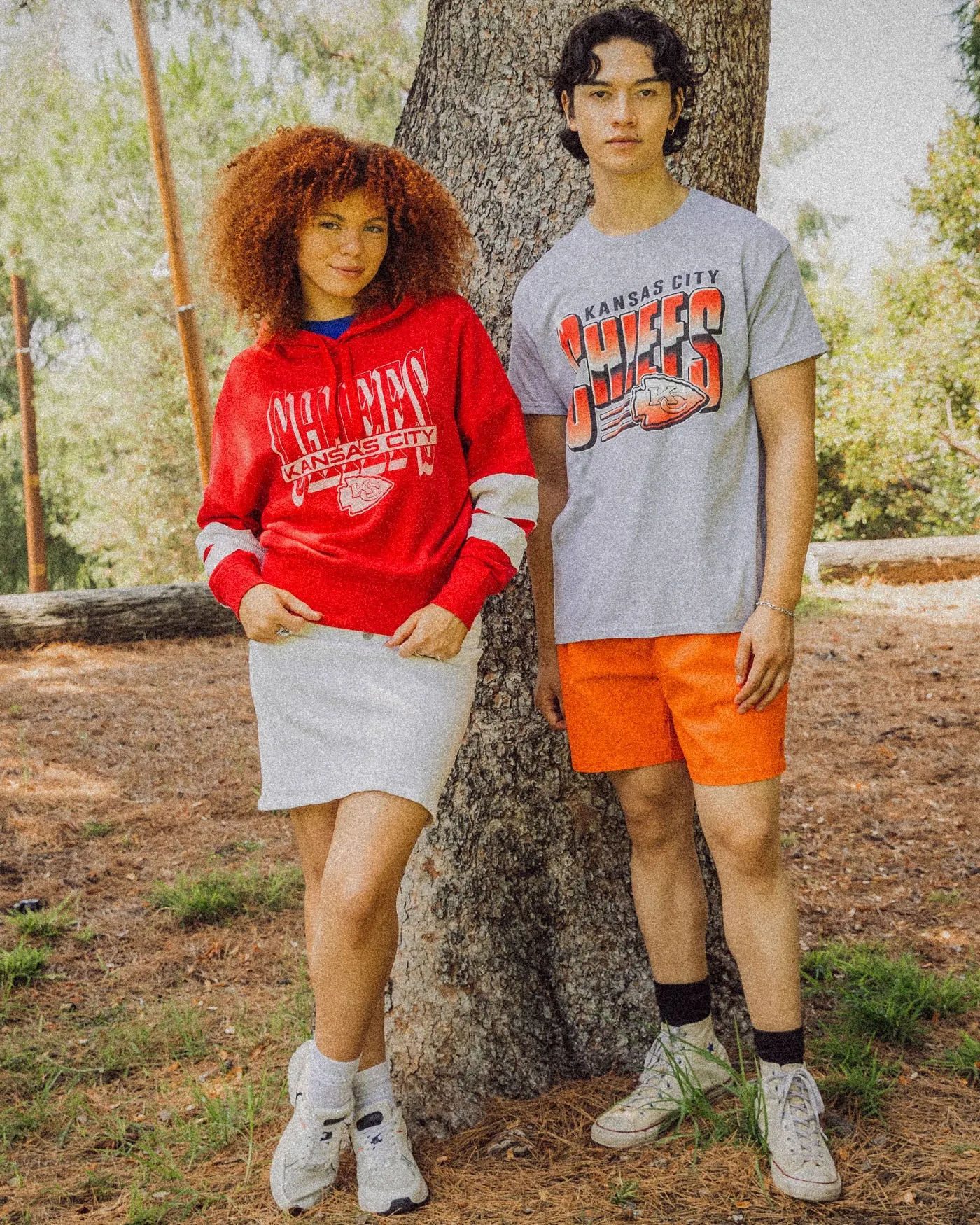 Chiefs Chrome Flea Market Tee sold by Junk Food Clothing product image thumbnail 2