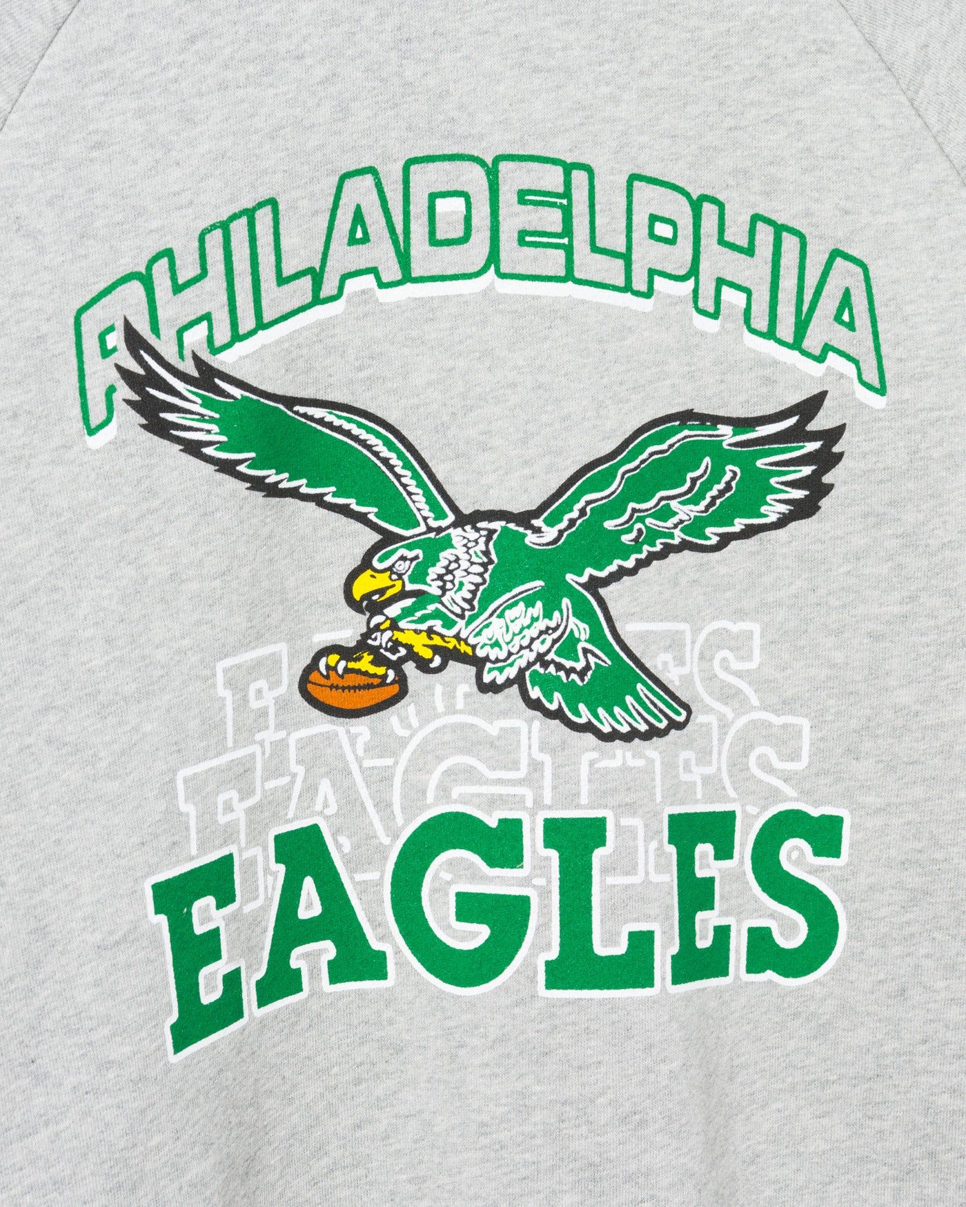 Women's Eagles Repeat Raglan Crew sold by Junk Food Clothing product image thumbnail 3