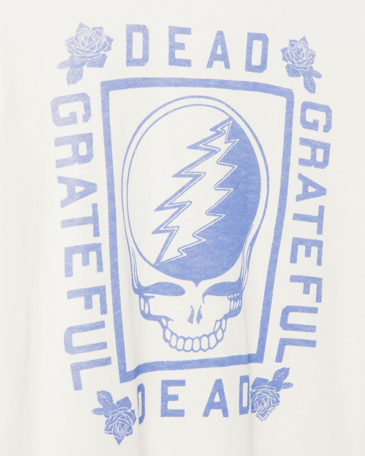 Women's Grateful Dead Frame Vintage Tee sold by Junk Food Clothing product image thumbnail 5