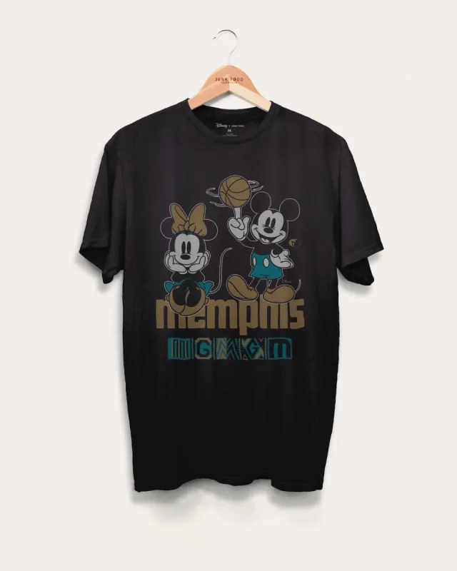 Unisex Grizzlies Mickey Minnie City Edition Tee sold by Junk Food Clothing