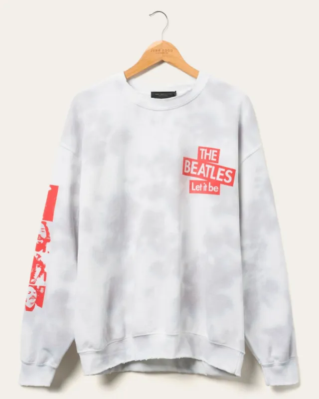 The Beatles Get Back Let It Be Flea Market Fleece sold by Junk Food Clothing