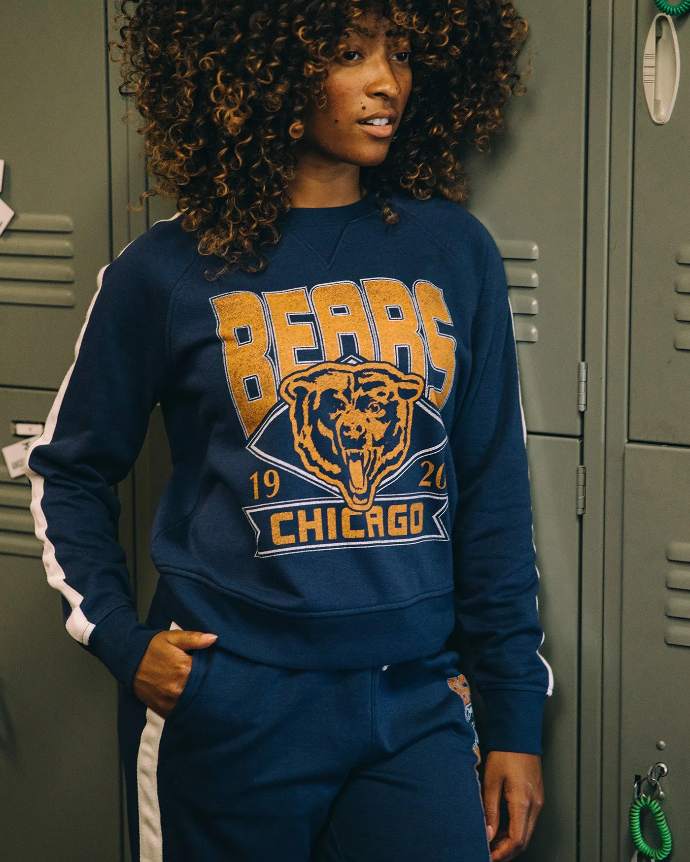 Womens Bears Overtime Crew sold by Junk Food Clothing