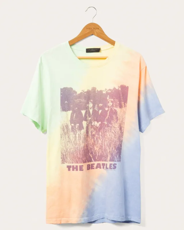 The Beatles Gradient Dye Vintage Tee sold by Junk Food Clothing