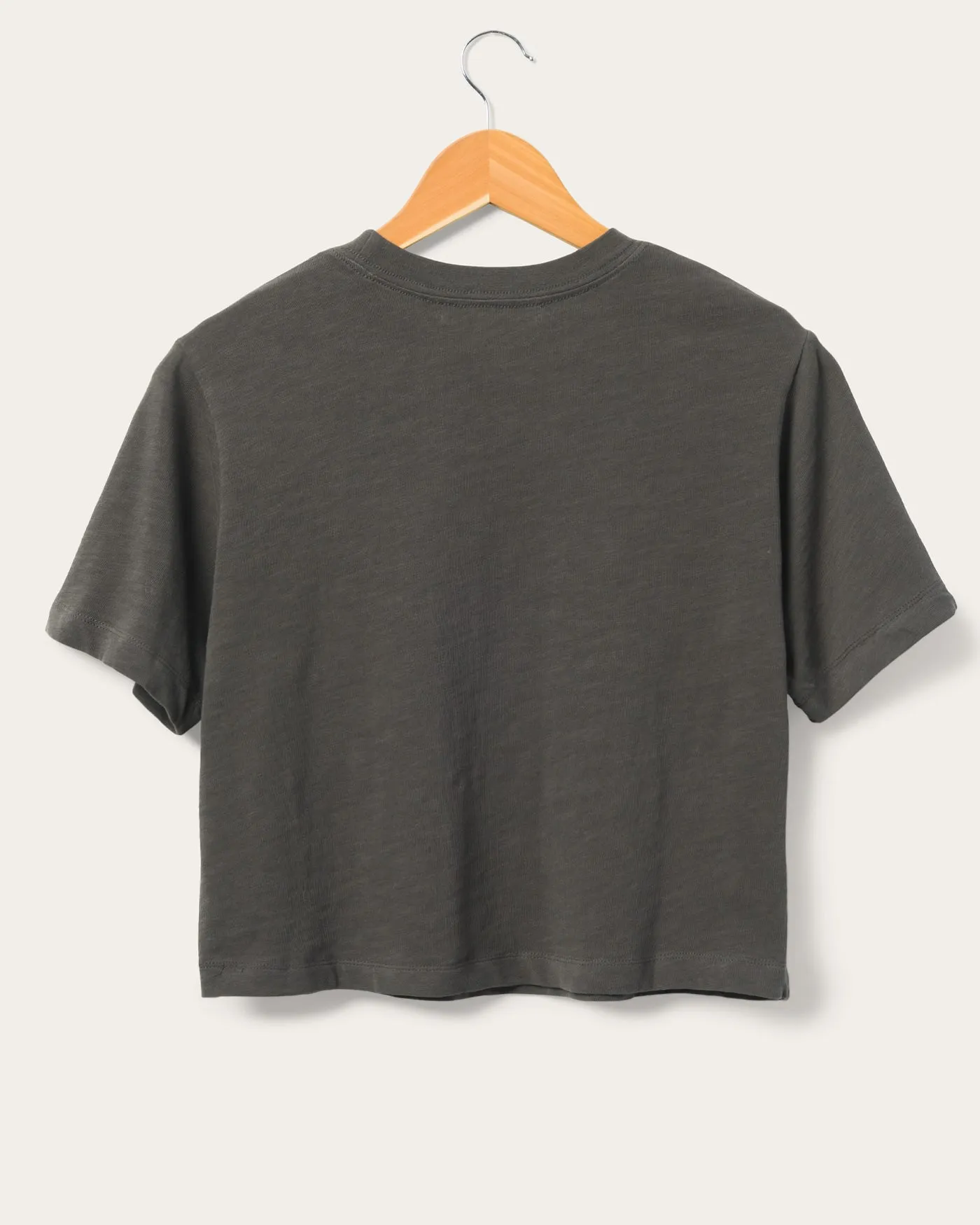 WOMENS DEF LEPPARD WORLD TOUR CROP SLUB TEE sold by Junk Food Clothing product image thumbnail 3