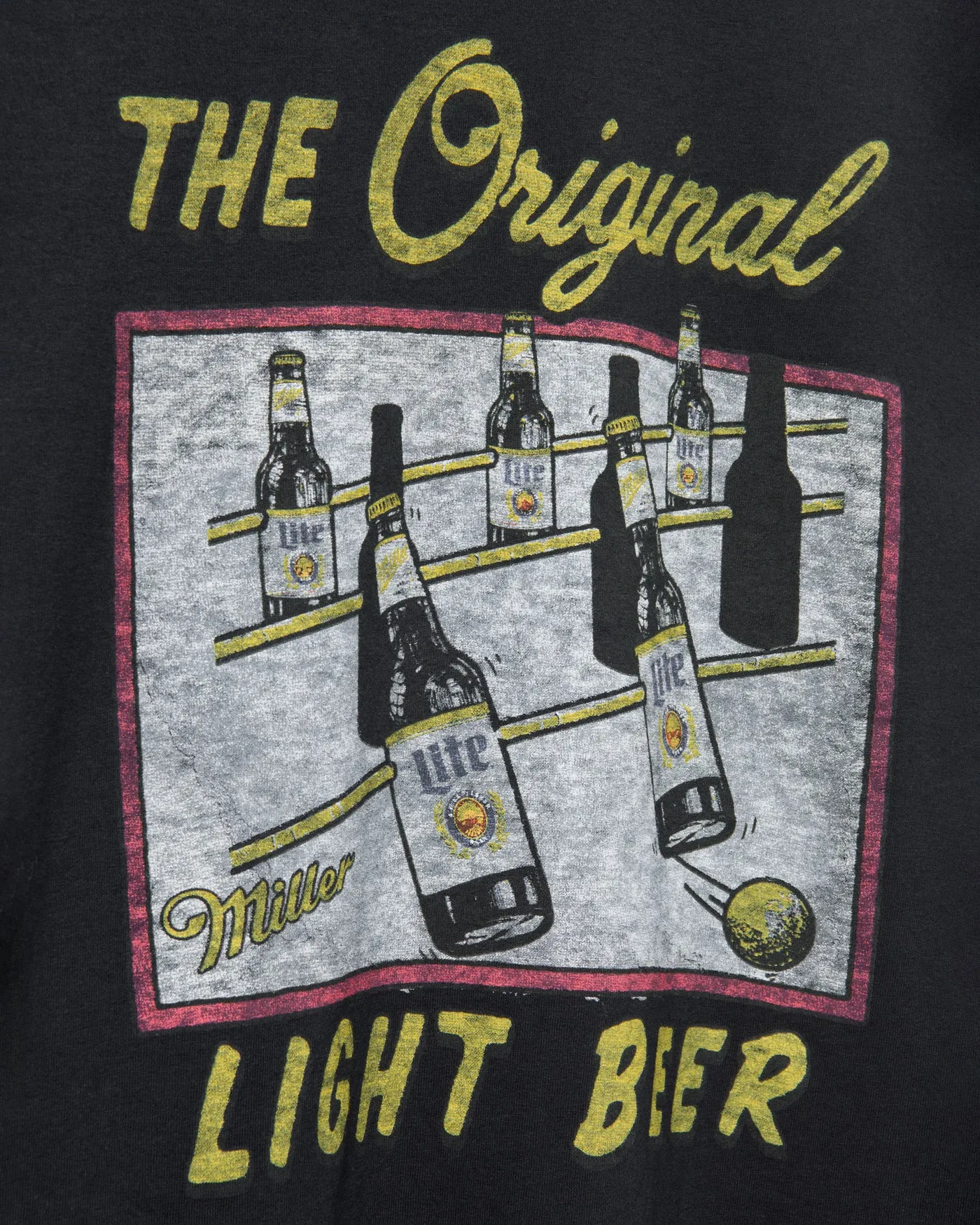 The Original Light Beer Flea Market Tee sold by Junk Food Clothing product image thumbnail 3