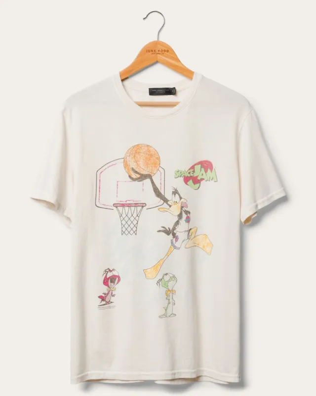 Space Jam Daffy Lay Up Vintage Tee sold by Junk Food Clothing