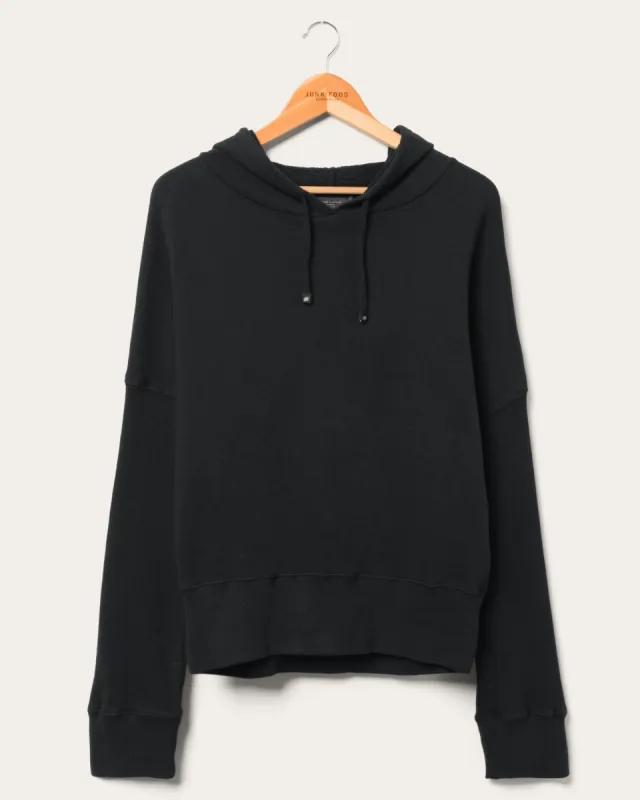 Women's French Terry Crop Hoodie sold by Junk Food Clothing