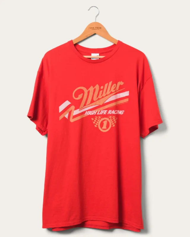 Miller High Life Racing Logo Flea Market Tee sold by Junk Food Clothing