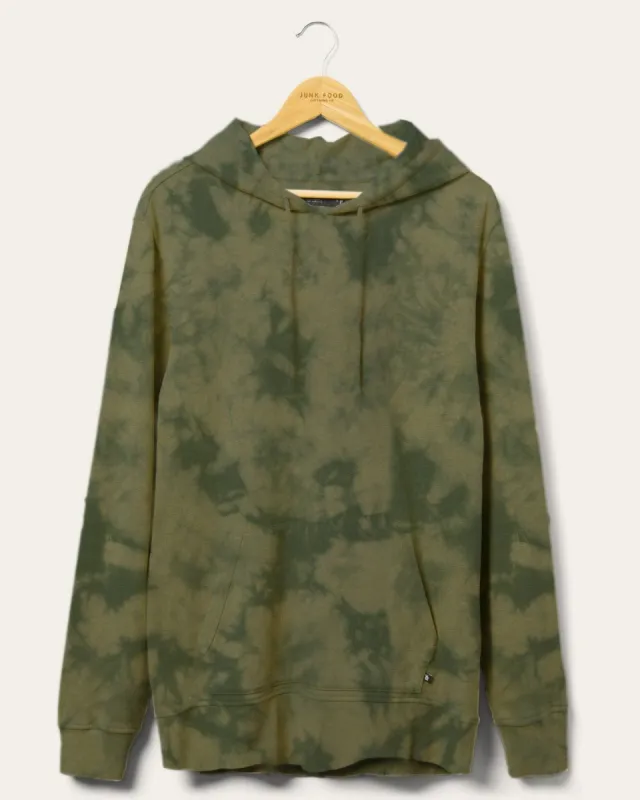 Men's Miller Tie-Dye Hoodie made by Junk Food Clothing