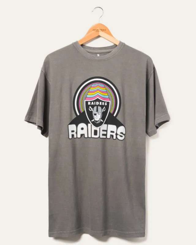 NFL Infinite Vibe Raiders Fan Tee sold by Junk Food Clothing