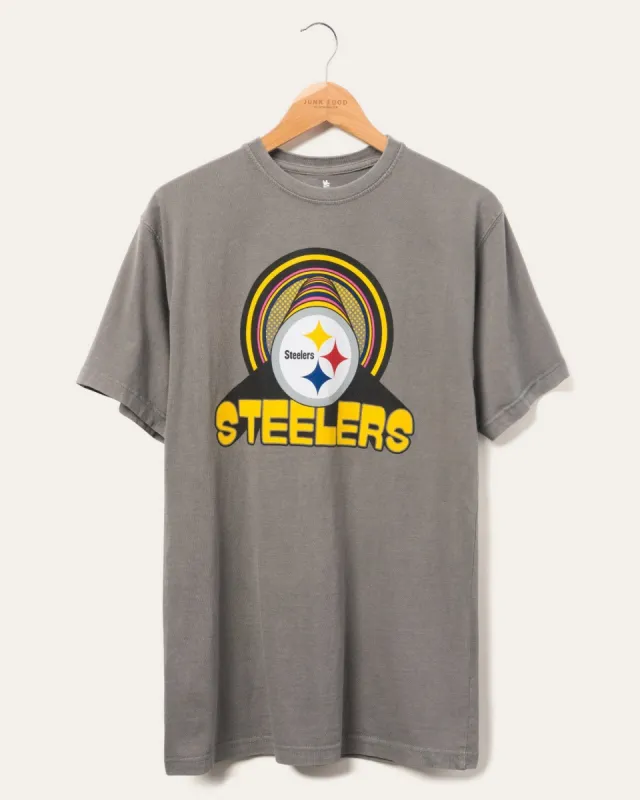 NFL Infinite Vibe Steelers Flea Market Tee sold by Junk Food Clothing