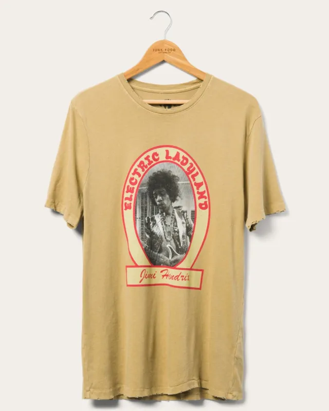 Jimi Hendrix Electric Ladyland Vintage Tee sold by Junk Food Clothing
