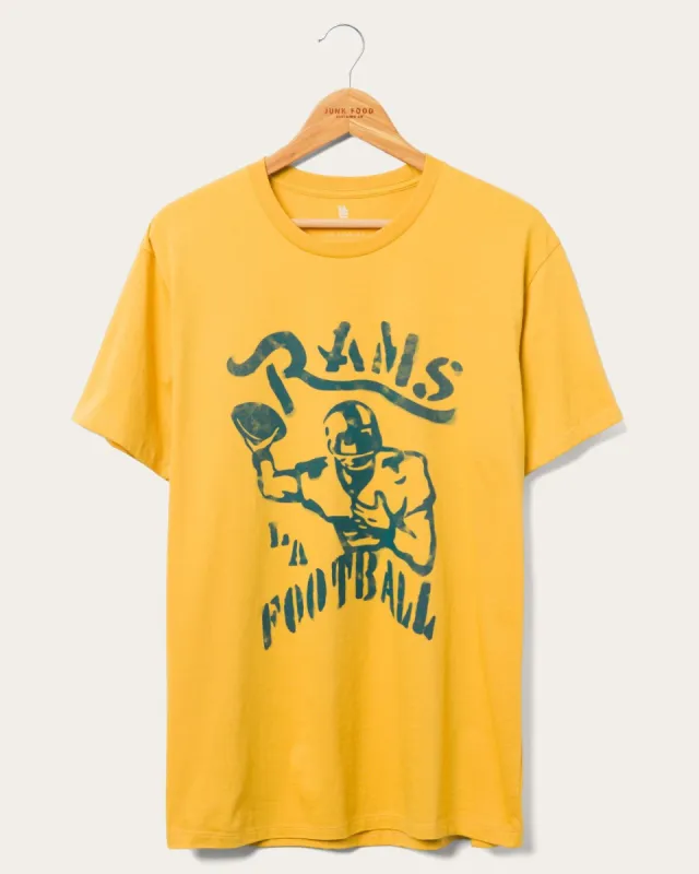 Rams NFL Franchise Fan Tee sold by Junk Food Clothing
