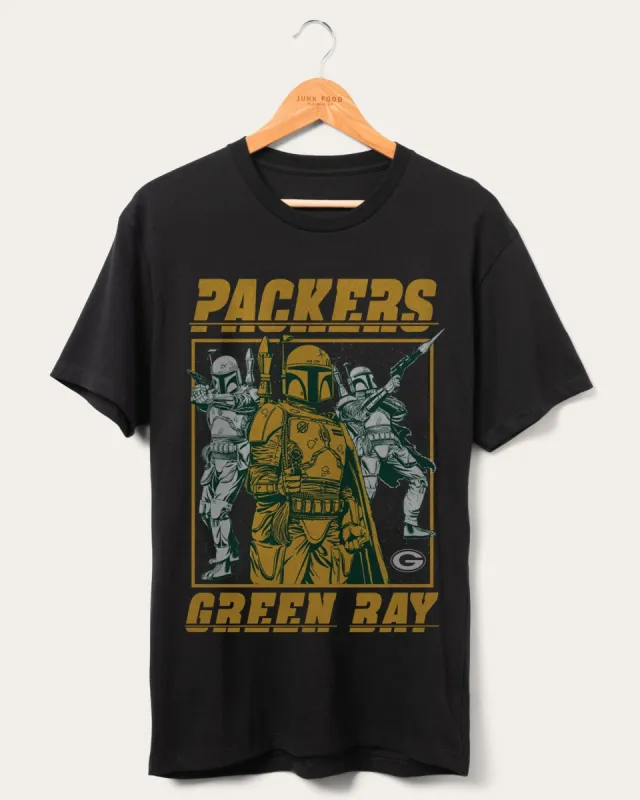 Packers Star Wars™ Boba Fett Showdown Fan Tee sold by Junk Food Clothing