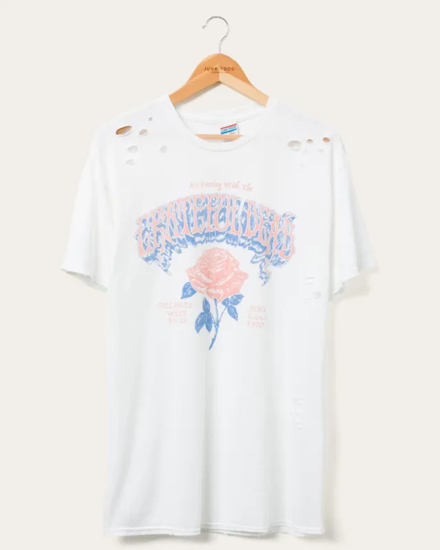Grateful Dead Rose Flea Market Destroyed Tee sold by Junk Food Clothing