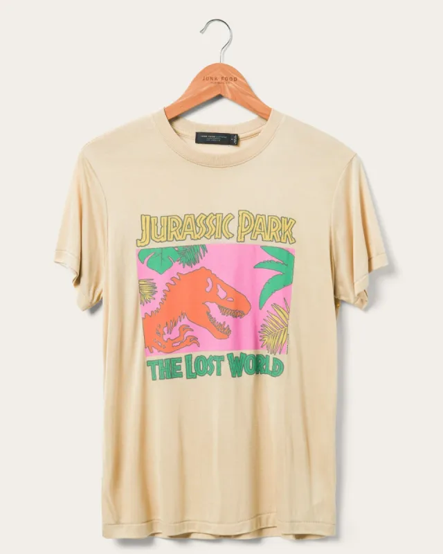 Women's Jurassic Park The Lost World Vintage Tissue Tee sold by Junk Food Clothing