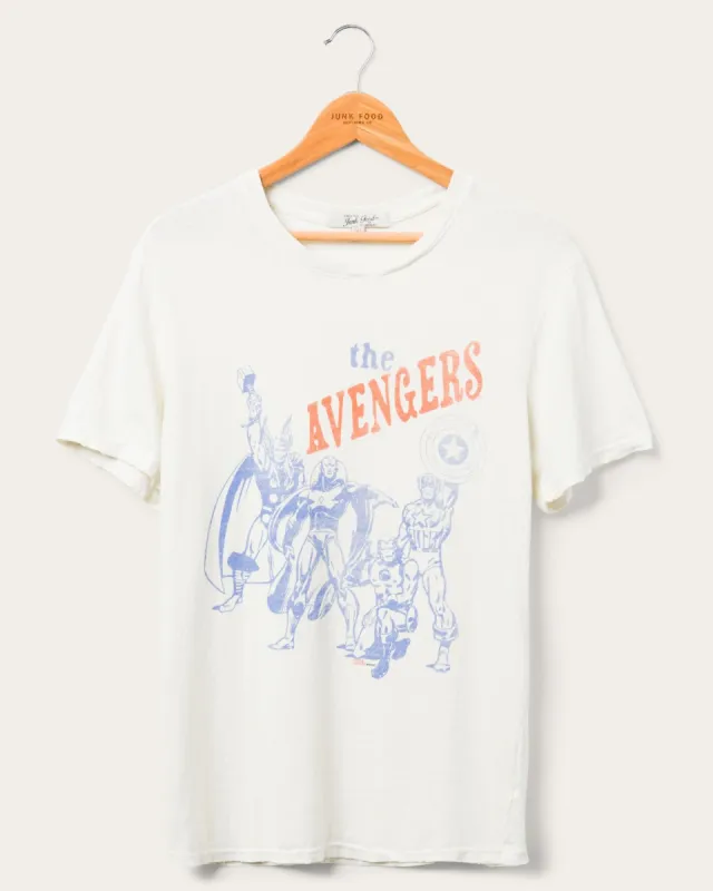 Men's The Avengers Vintage Tee sold by Junk Food Clothing