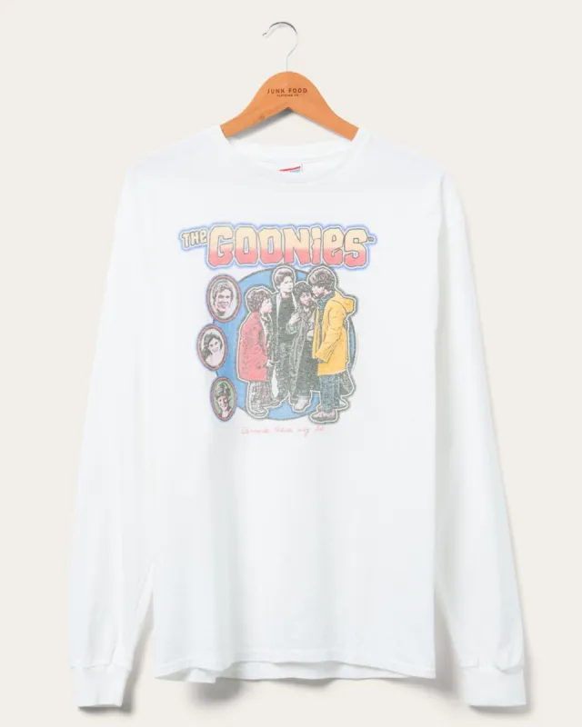 Goonies Flea Market Long Sleeve Tee sold by Junk Food Clothing