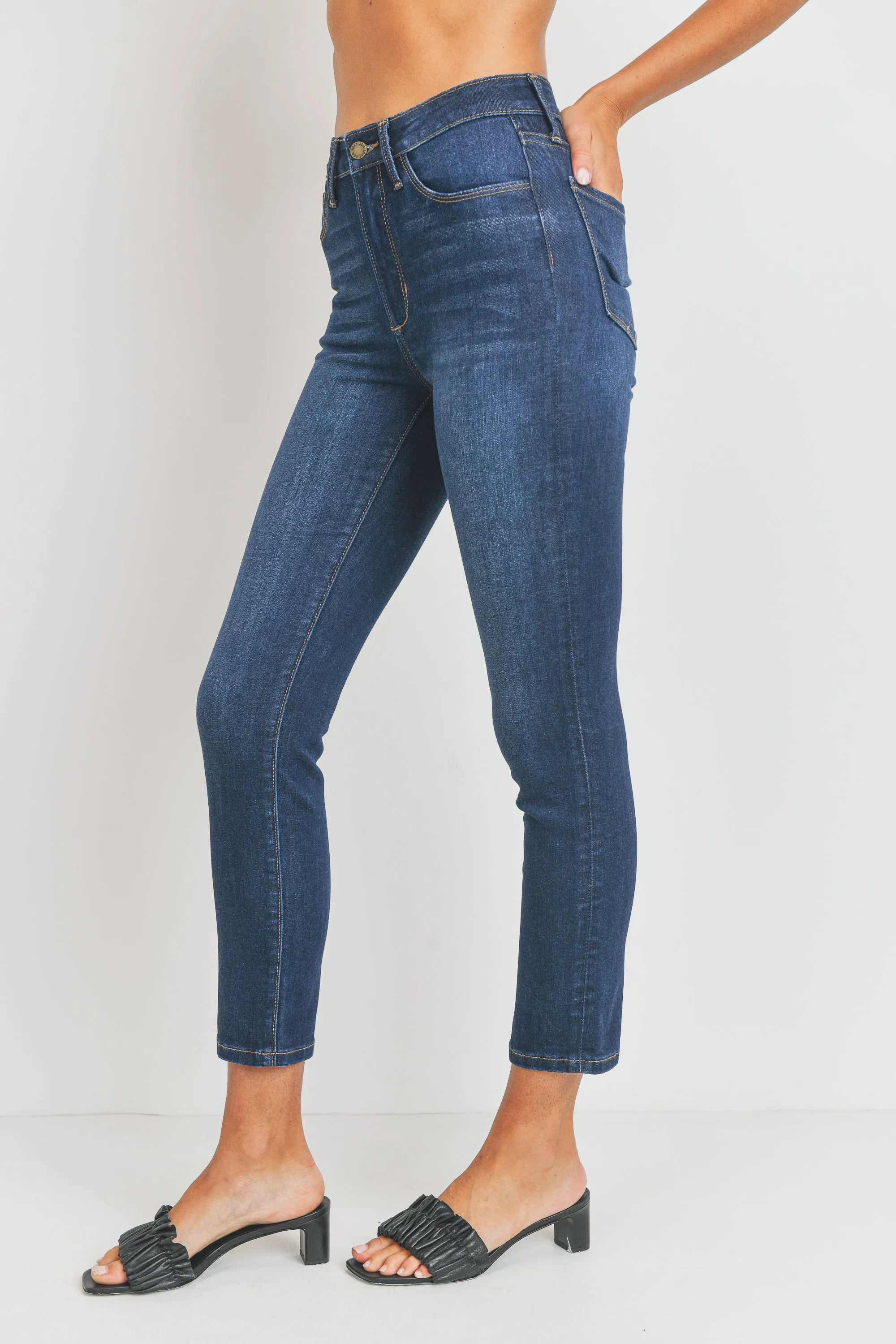Sherry High Rise Slim Straight Jean sold by Just USA product image thumbnail 2